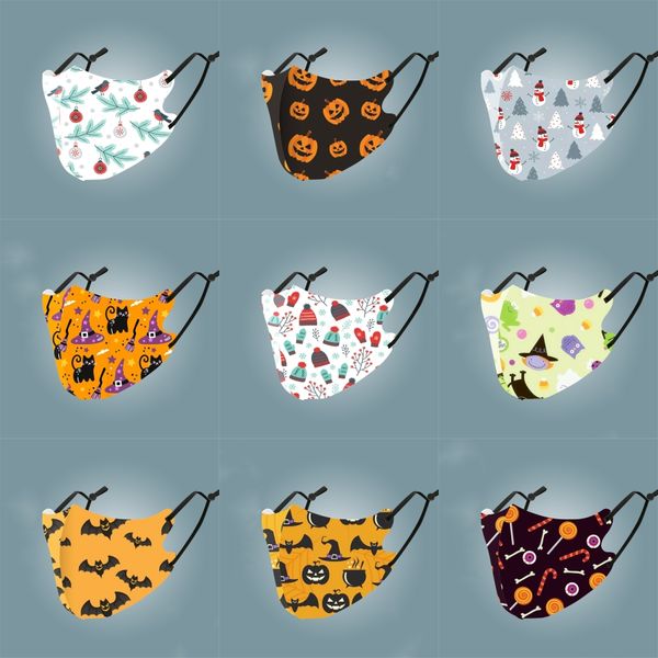 

face mask lack mask personality facial expressions funny trade masksdustproof masks printed masks#685, Black