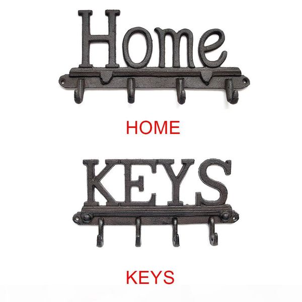 

new cast iron bag holder decorative organizer rustic western wall mounted hat home rack hanger key hook