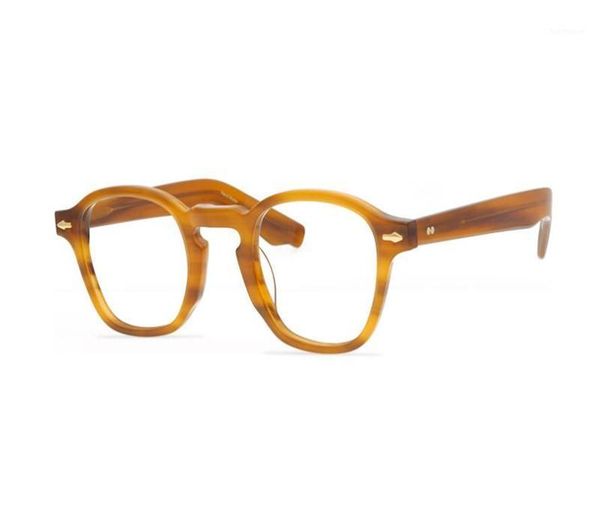

brand design retro acetate full rim myopia eyeglasses frame goggle clear lens leopard black optical eyewear spectacle1