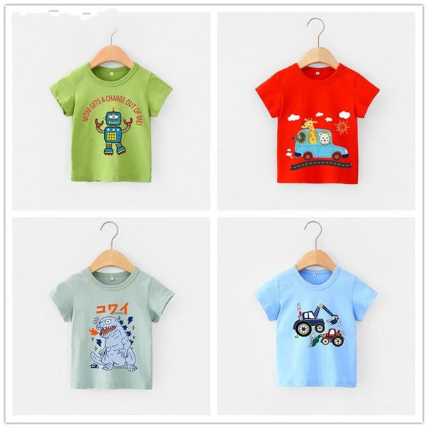

высокое качество camisetas infantis де algodão, camisetas де verão пункт meninos, манга курта, roupas infantis, топы 4018 41, Blue
