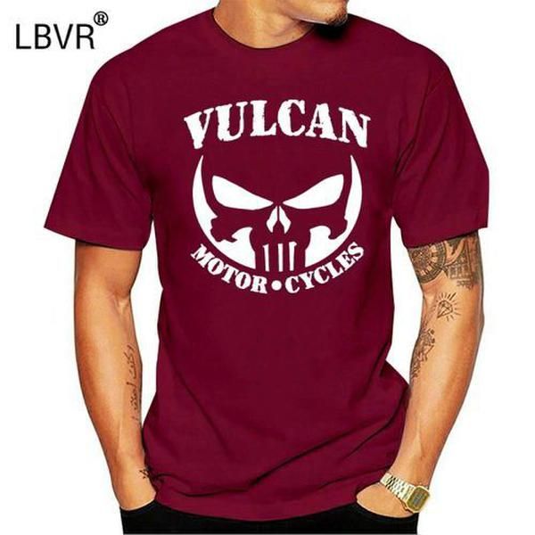 

summer cool funny t-shirt japan motorcycle vulcan nomad voyager black t-shirt punisher summer, White;black