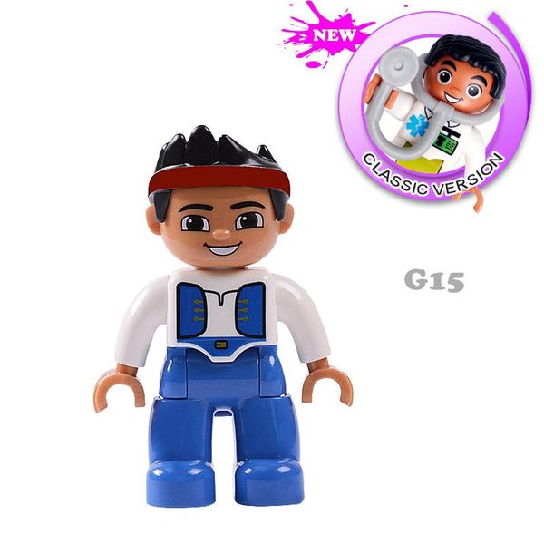 

duplos figures building blocks action figures family series worker police bricks compatible duplos blocks kids toy qylflf mywjqq