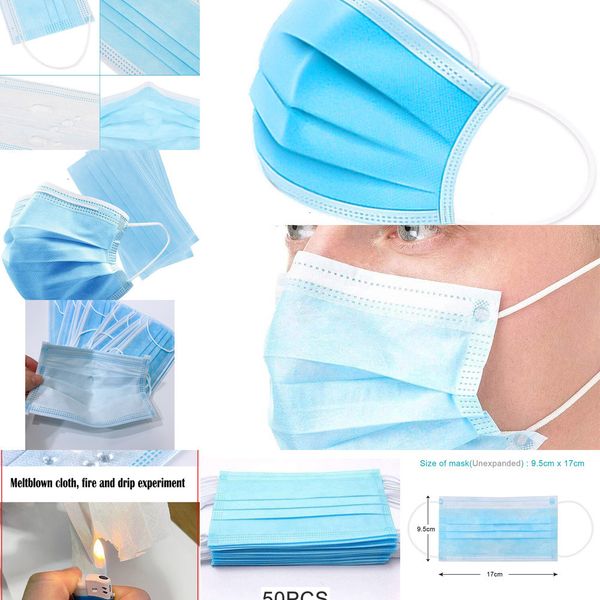 

3-layer disposable thick pm 2.5 protection and personal health mask with earloop mouth face sanoutletk4st