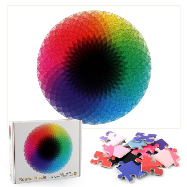 

jigsaw puzzle of 1000 piece of hard paper decompression colorful plane toys the world famous landscape painting planet puzzles