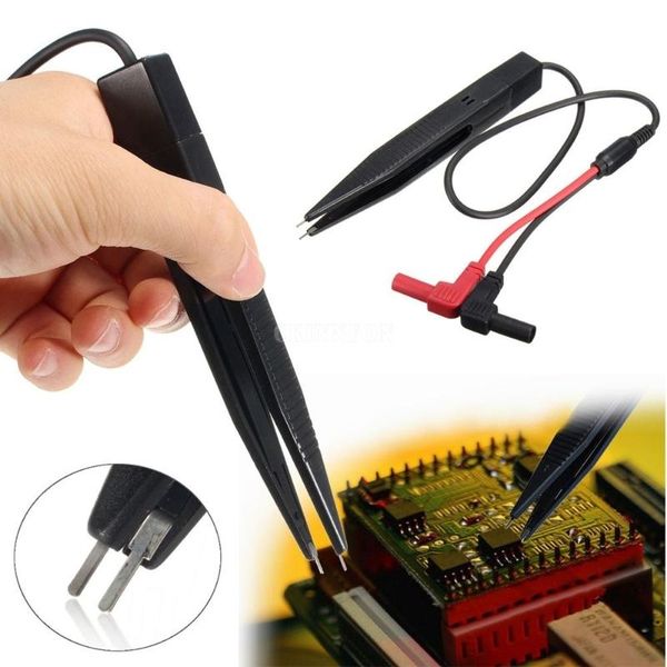 

dhl 100 pcs smd индуктор испытание зажим датчик пинцет для резистора мультиметр емкостного