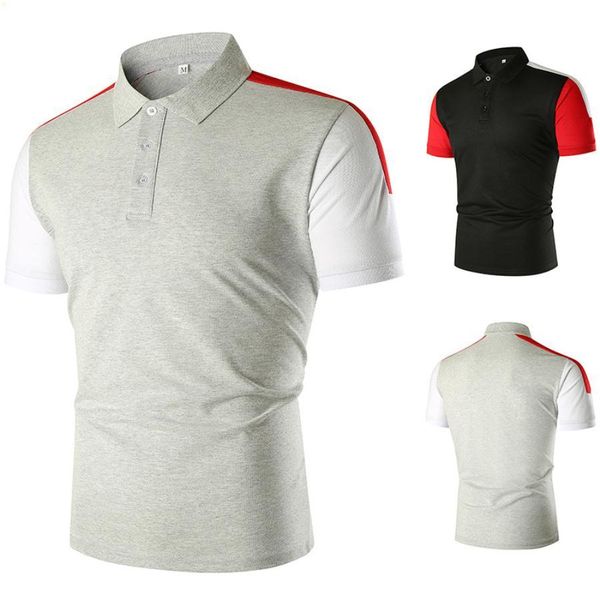 

s 2xl designers mens polo t shirt loose type dress short sleeve t shirts classic t-shirt white ropa male men clothing fitness crop 2021 cami, White;black