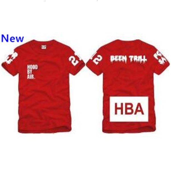 

size summer s--3xl t shirt hood by air been trill blank print hba tee men tshirts 4 color cotton w1, White;black