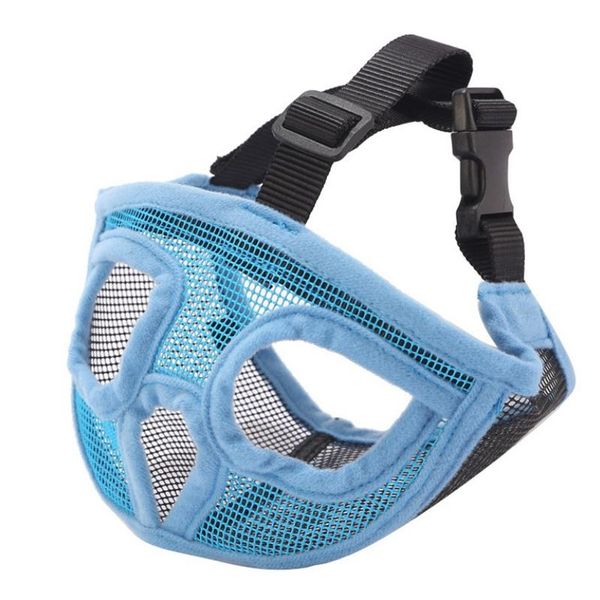 

dog muzzle for dog nylon mask bark mesh breathable pet muzzle comfortable adjustable new design safety dogs muzzles for pets wmthsr mywjqq