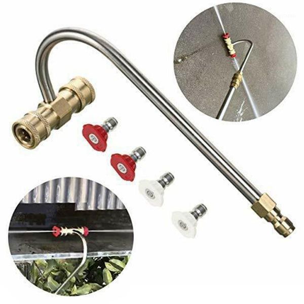 

watering equipments durable gutter cleaner nozzles attachment with 4 nozzles1