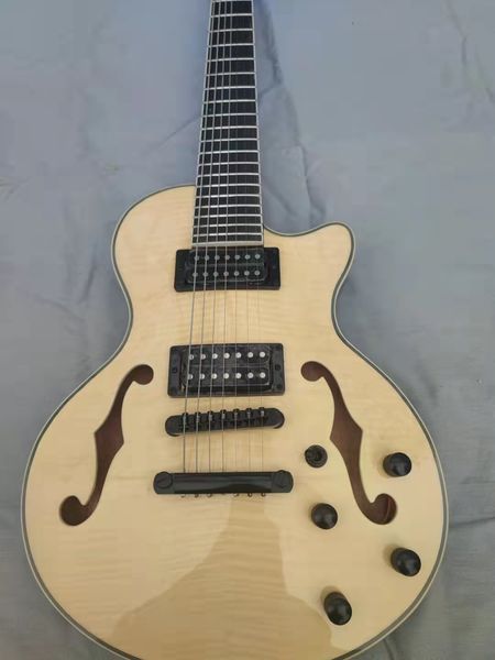 

six string log color jazz electric guitar. our store can customize any style of electric guitar and bass guitar