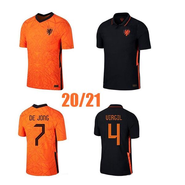 

2020 2021 нидерланды футбол джерси де чунг голландия de ligt strootman van dijk virgil 20 21 взрослых мужчин футбол, Black