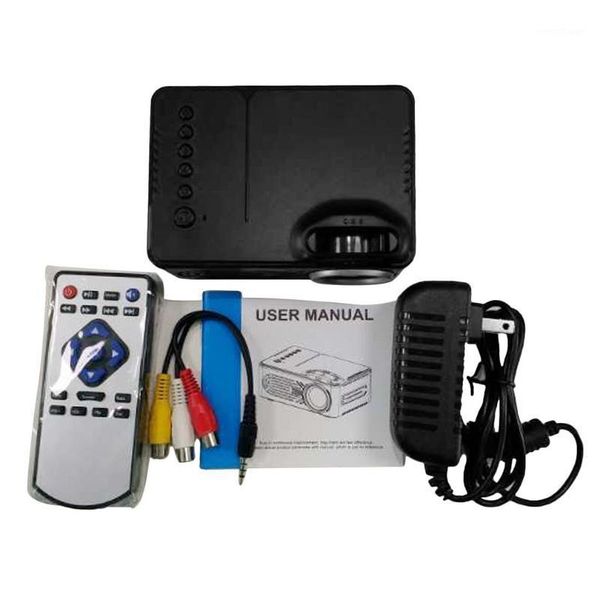 

home theatre system portable size use hd 1080p led mini projector multimedia movies playing game theater cinema video device1