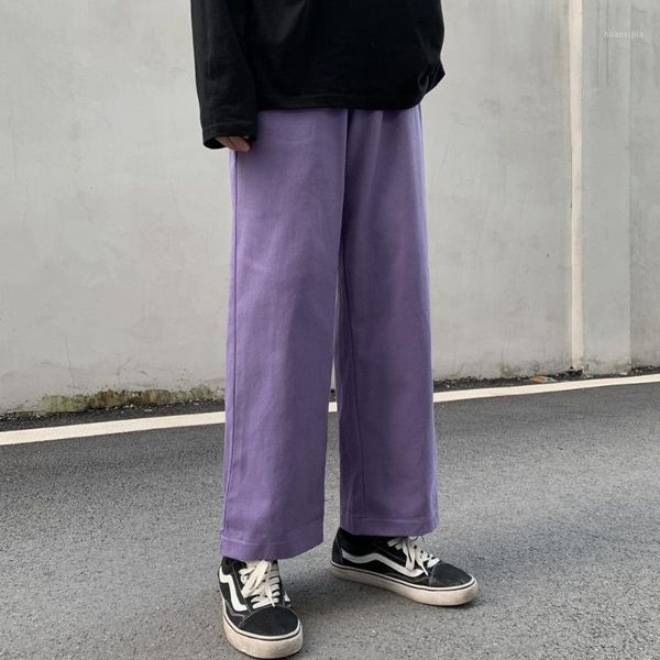 

high waisted pants women harajuku elastic waist chic simple basic teens streetwear all-match popylar bf style ladies trousers1, Black;white