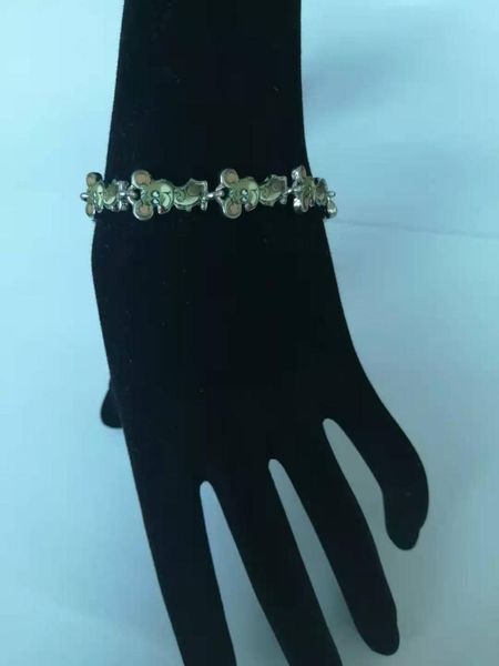 

link, chain mouse and mice with enamel bracelet fashion jewelry, Black