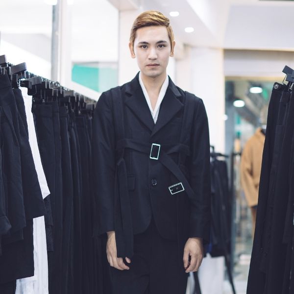 

2021 New S-6xl!! Homemade Fashion Suit Packed in Original Men's Black Suit. X9UX, White;black
