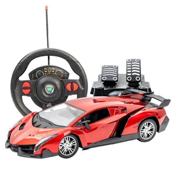 

charging remote control pedal steering wheel gravity induction drift racing car children's toys christmas gift 201203