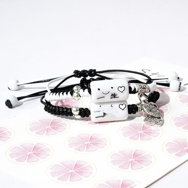 

new couple's lifetime ceramic female minimalistboudoir's h ornaments multi jewelry new bracelet braceletbracelet braceletcouple&#0, Golden;silver