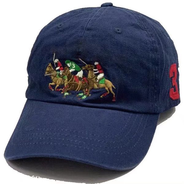 Polo Caps Designers de luxo Dad Hat Boné de beisebol para homens e mulheres marcas famosas de algodão ajustável crânio esporte golfe curvado chapéu de sol FRETE GRÁTIS