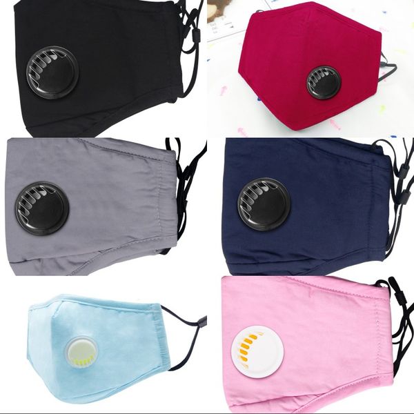 

ventilation face mask reusable washable no filter woman man anti haze pm2.5 protective mouth masks 3 4kk k2
