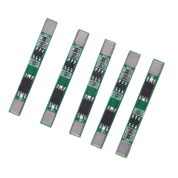 

5pcs 3.7v 3a 1s 18650 li-ion lipo lithium battery pcb protection board