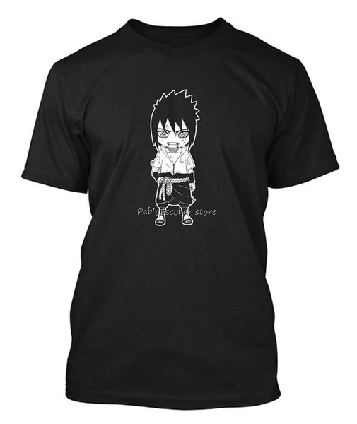 

uchiha sasuke custom men's black birthday gift men summer brand s hoodie designers t shirts sweatshirt