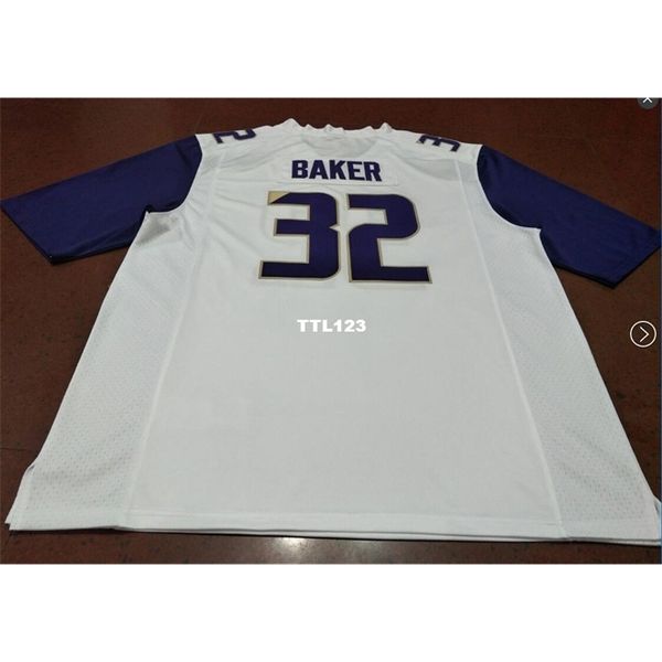 

3421 #32 budda baker black white or purple washingtonn huskies alumni college jersey or custom any name or number jersey