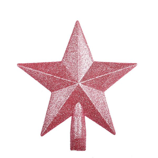 

marry pale pink christmas er glitter finish 15cm star for tree decoration w301106 rizj