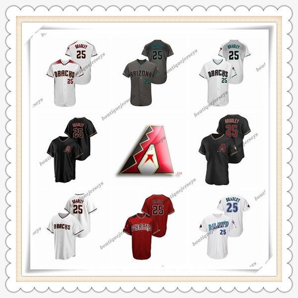 

пользовательские мужчины женщины дети аризона diamondbacks. 25 archie брэдли 25 авария lanoing home black red briagson бейсбол, Blue;black