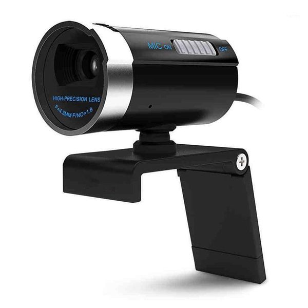 

b18s hd camera built-in microphone smart camera 360 degree mic clip-on night vision webcam1