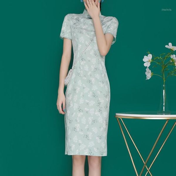 

womem toast clothes evening party dress banquet gown stand-up collar classic qi pao oriental cheongsam long qipao1, Red