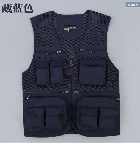 

2021 new unloading tactical coat fashion men's summer pgrapher waistcoat mesh work sleeveless jacket tool many pocket vest male hdr8, Black;white