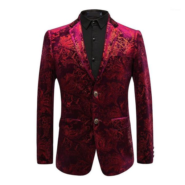 

loldeal men's dress floral suit notched lapel slim fit stylish blazer1, White;black