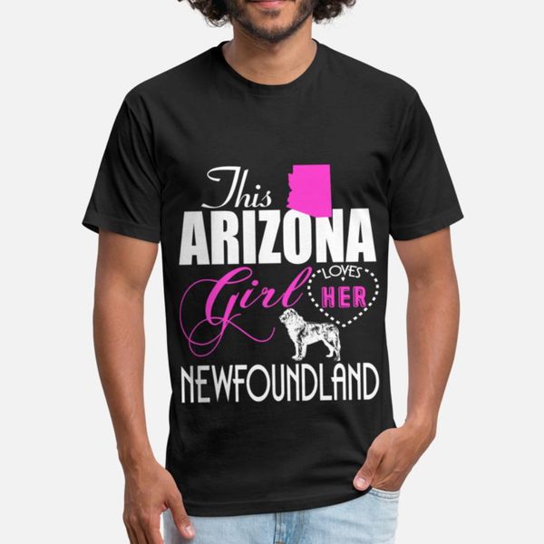 

this arizona girl loves her newfoundland t shirt designers graphic t shirt leisure black tracksuit hoodie sweatshirt