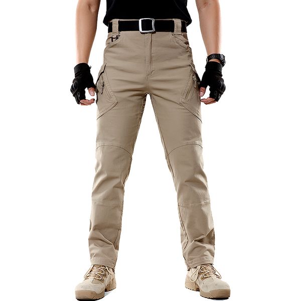 Для Dropshipping Pro IX9 Мужчины Военные Тактические штаны Боевые Брюки Swat Army Военные брюки Грузовые брюки Повседневные Хлопковые брюки 201110