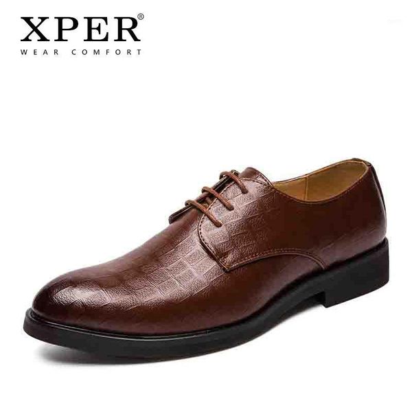 

xper brand big size 38-47 men's dress shoes handmade formal wedding footwear male business shoes artificial leather black #xp0511
