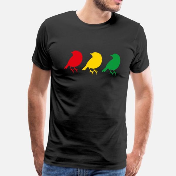 

3 little birds - three birds rasta colors bob song t shirt leisure unique vintage tracksuit hoodie sweatshirt