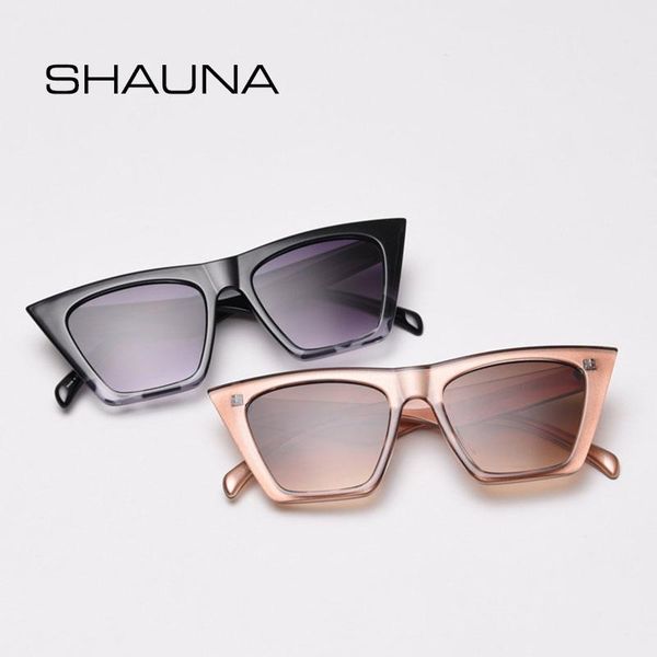 

sunglasses shauna retro cat eye women uv400, White;black