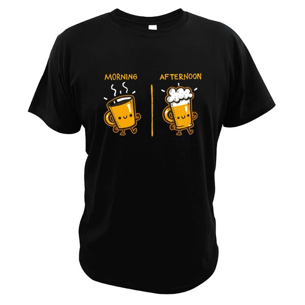 

all day long t shirt morning coffee afternoon beer daily life funny cute creat design novelty t-shirt sport hooded sweatshirt hoodie