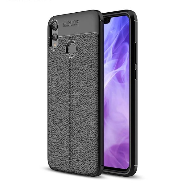 

litchi texture tpu shockproof case for huawei honor 8x
