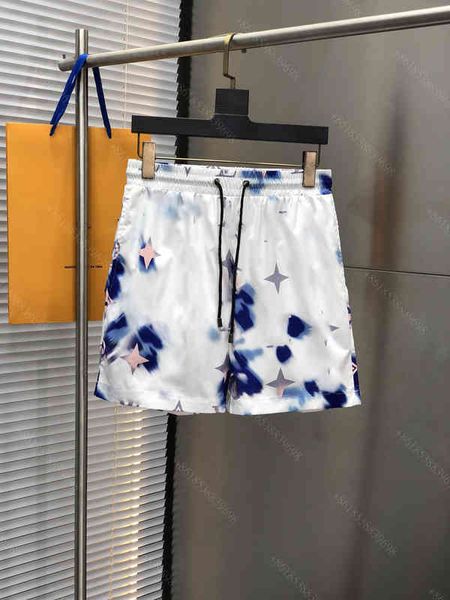 

luxury men women designer shorts quick drying swimwear printing board beach pants ins net red logo brand men swim short asian size m-xxxl, White;black