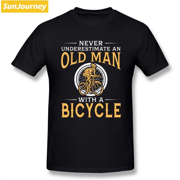 

never underestimate an old man with a bicycle t shirt hiphop comfy plus size custom short sleeve shirt sport hooded sweatshirt hoodie