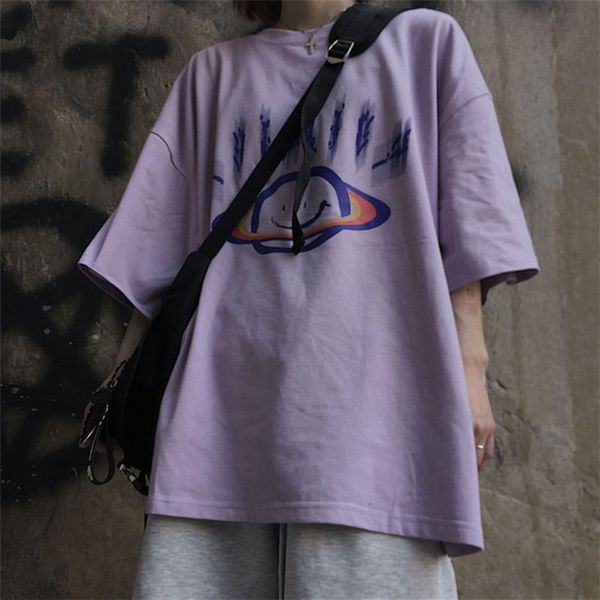 

любители носить ин супер пожарных оригинального дома t-рубашку женской короткой рукав мультфильм звезды письмо печать свободно случайный top, White