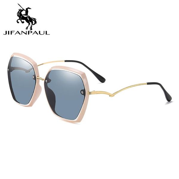 

sunglasses jifanpaulretro fashion glasses for male classic brand coated lenses polarized driving tour men, White;black