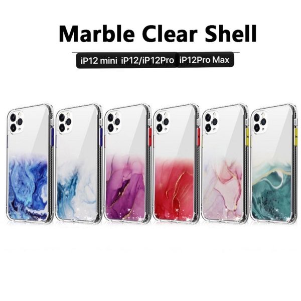 

2021 new marble colors shockproof phone case tpu phone case for iphone 12 iphone 11 pro