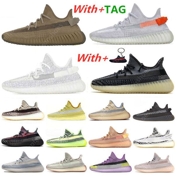 

sale kanye west tail light asriel israfil cinder running shoes earth cid clay zebra yecheil static women mens trainers sports sneakers, White;red