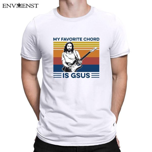

sport envmenst cotton t shirt men my favorite chord is gsus funny print t-shirt casual o-neck sweatshirt men women xs-3xl