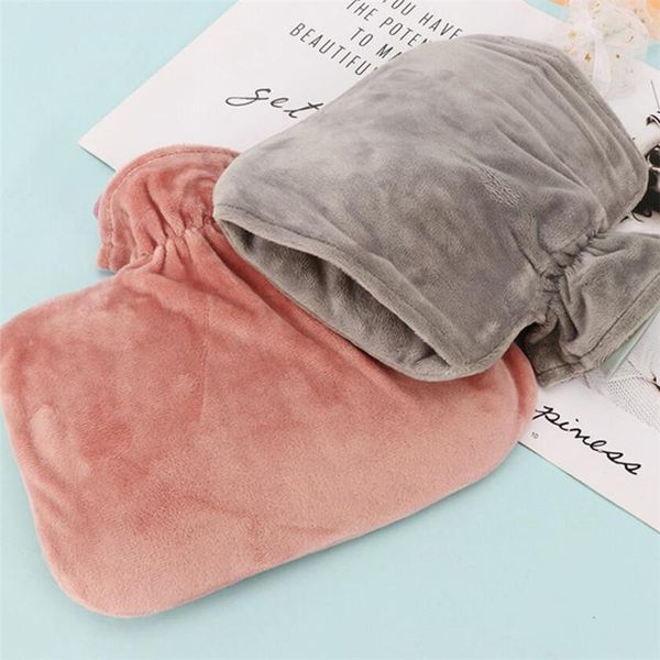 

women girls large capacity gift pain relief water bottle home office with cover winter warm warming hand 1500ml heat therapy wmtjdv