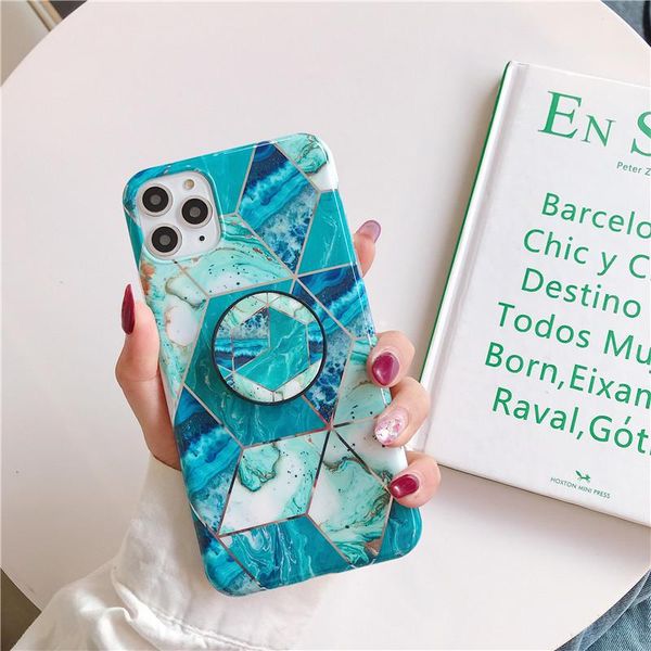 

flykylin держатель стойка мраморный чехол для iphone 11 pro max 6 s 6s 7 8 plus x xs xr задняя крышка bbyhjr упаковка2010