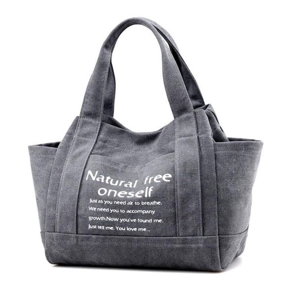 

large capacity canvas women big casual letter printing bags luxury handbags women bags designer crossbody for