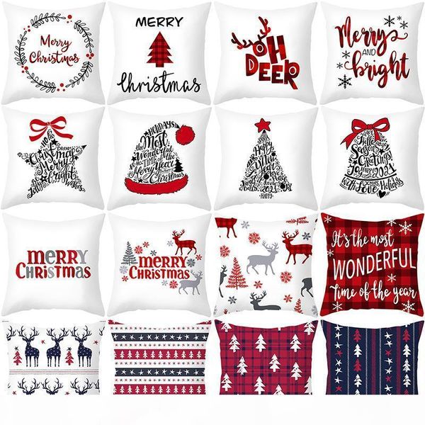 

2020 happy natal snowflake christmas decorations for gift merry tree ornament new xmas cover cushion christmas home year 2021 ufnpq